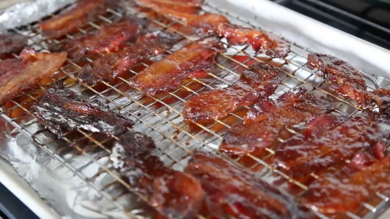 Honey Mustard Candied Bacon