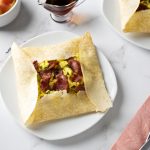 Bacon and Egg Crepes
