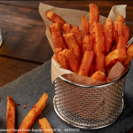 Sriracha-Dusted Sweet Potato Fries