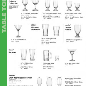 Ginsberg's Smallwares Glassware