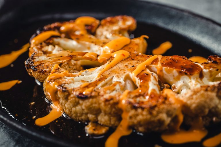 Seared Cauliflower Steak Ginsberg's Foods