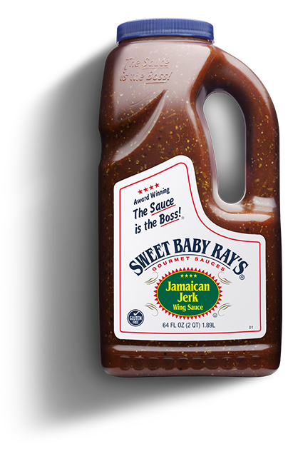 Sweet Baby Ry's Jamaican Jerk Wing Sauce use on chicken, beef, pork.