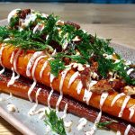 Pressure Caramelized Carrots with Zaatar Mayonnaise