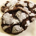 Fudge Brownie Crinkle Cookies