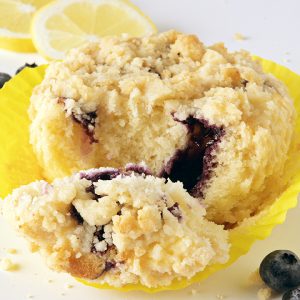 Sweet Street Lemon Blueberry Crumb Cake