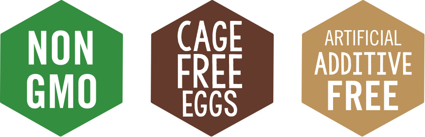 Sweet Street Desserts are Non GMO, Cage Free Eggs and Artificial Additive Free