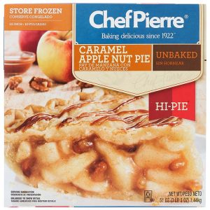 Chef Pierre Apple Carame Nut Hi Pie