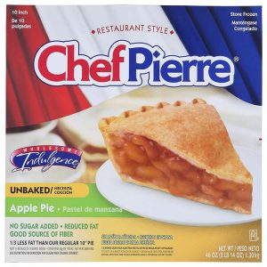 Chef Pierre No Sugar Added Apple Pie