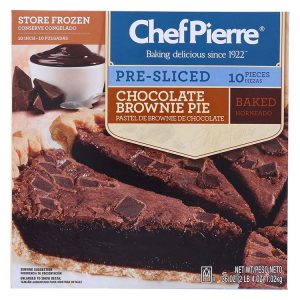 Chef Pierre Chocolate Brownie Pie