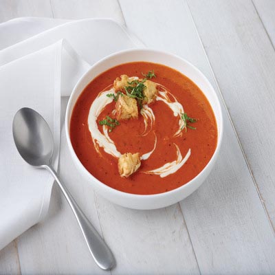 Campbell's Soups Roasted Red Pepper Smoked Gouda Bisque