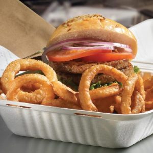 Cavendish DeliverCrisp Onion Rings in Take out Container