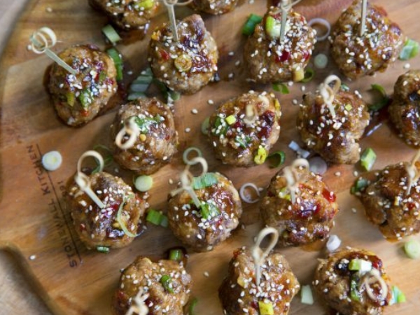 Bite-Sized Ginger Meatballs