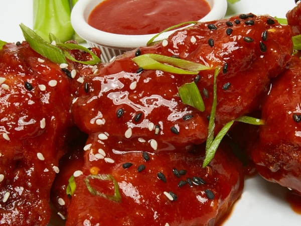 Korean Barbecue Chicken Wings