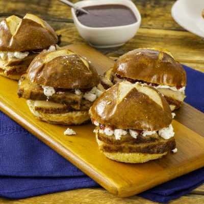 Ancho Crusted Pork Belly Sliders
