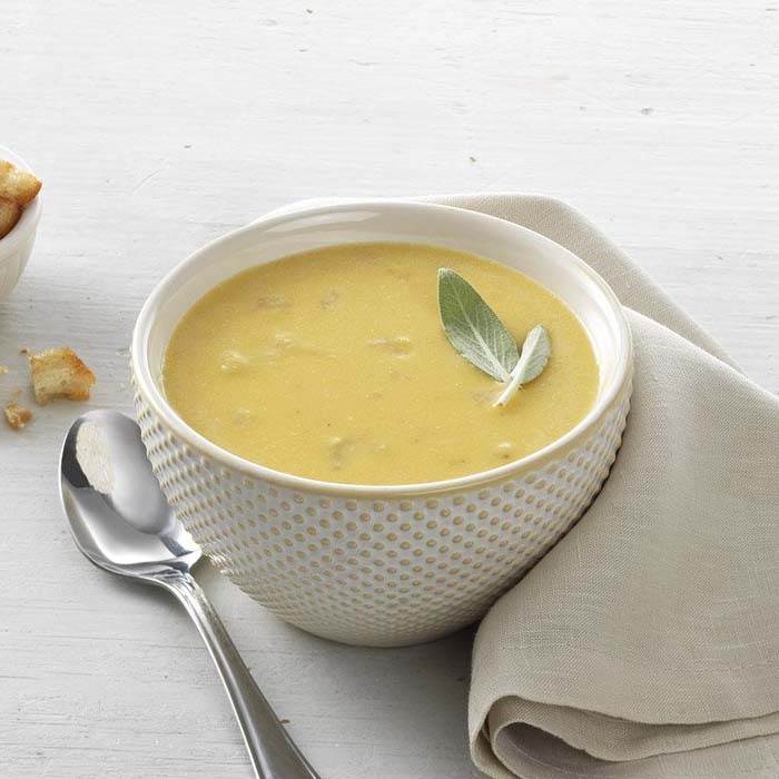 Fresh fall soup from Kettle Cuisine - Butternut squash and apple hearty soups