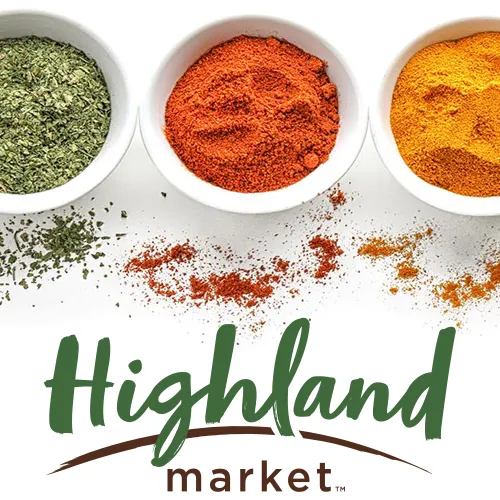 Highland Market includes sauces and ranch mix, Italian dressing mix, cheese sauces and puddings