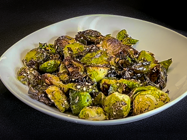 Oven roasted Brussels Sprouts