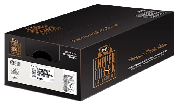 Copper Creek Black Angus Packaging