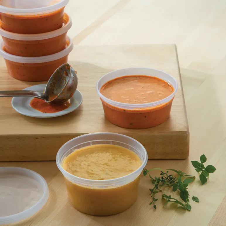 Simple Menu Changes - Make Soups ready for takeout