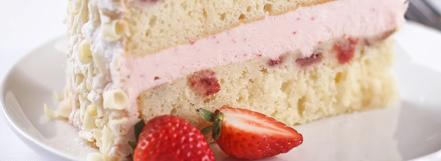 Dianne's Strawberry Cream Cake for Mother's Day dessert restaurant supplies from premier ny food distributor, Ginsberg's Foods