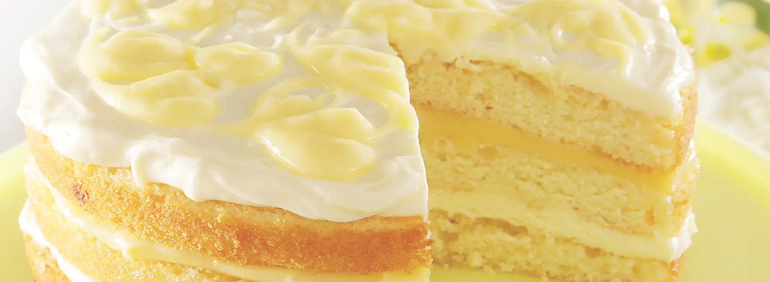 Sweet Street Lemonade Cake Slice