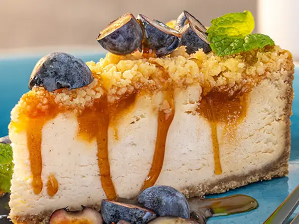 Hot Honey Peach Cheesecake | Premium Cheesecake Dessert for Foodservice sysco